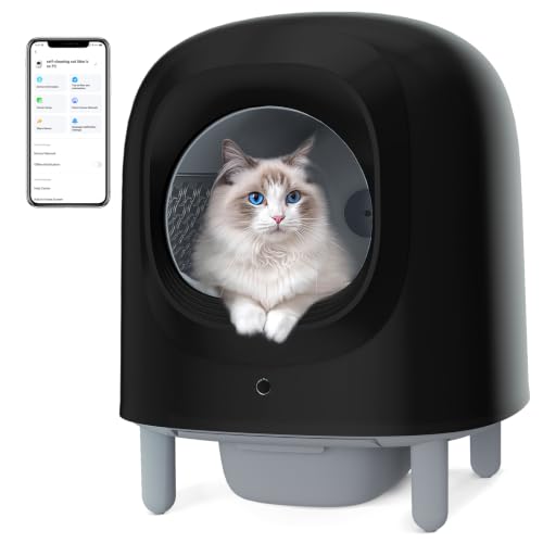 LOQFA LOQFA Self-Cleaning Cat Litter Box - 56L Extra Large Robot Autom — Key features at a glance