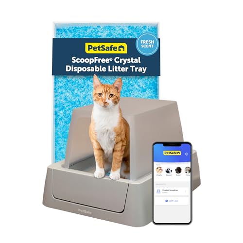 PetSafe PetSafe ScoopFree Crystal Smart Self-Cleaning Litter Box, Fron — Key specifications at a glance