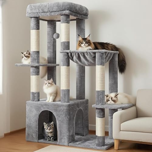Heybly Heybly Heavy Duty Cat Tree with Large Base for Large Indoor Cat — Key features at a glance
