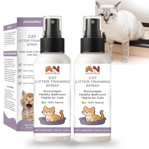 AutumnNest Cat Litter Training Spray, 2 Pack, 300ml Litter Box Attract — Key features at a glance