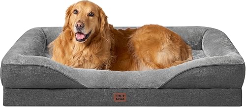 EHEYCIGA Orthopedic XL Dog Bed for Large Sized Dog, 42x30 Inch Extra L — Durability testing under extreme conditions