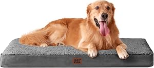 EHEYCIGA Orthopedic XL Dog Beds for Extra Large Dogs with Removable Washable Cover for Cra
