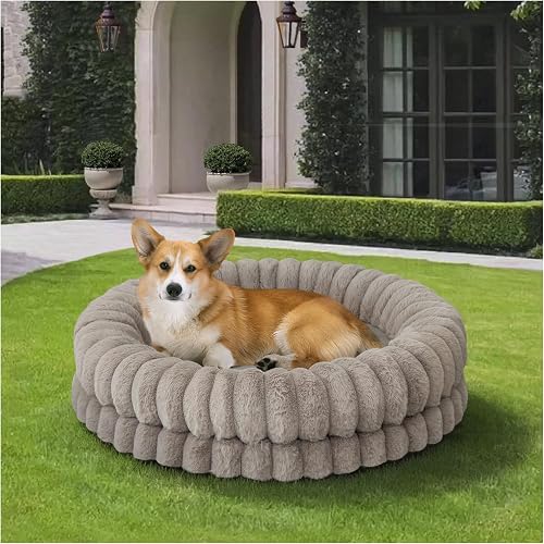 BALANCE Luxury Donut Dog Bed, 30 Inches Round Dog Bed Medium Size Dogs — Final verdict and top picks lineup