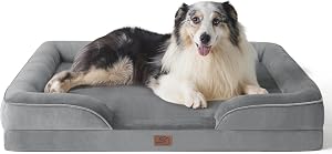Bedsure XL Orthopedic Dog Bed for Extra Large Dogs - Washable XLarge Dog Cat Bed Waterproo