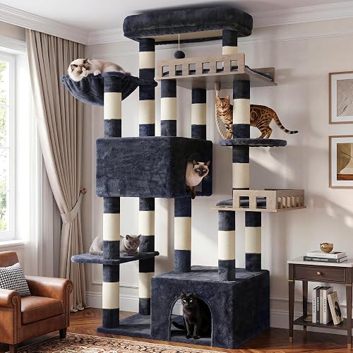 Gitelsnour Maine Coon Cat Tree, Heavy Duty Cat Tree for Indoor Cats La — Real-world performance testing in action