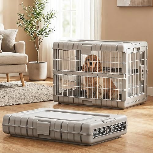 ZOMISIA Collapsible Dog Crate for Dogs - 28