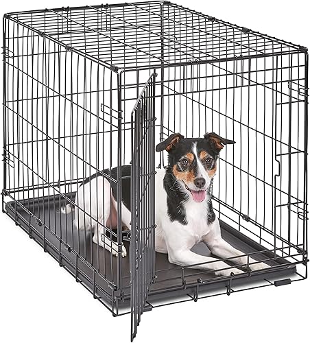MidWest Homes for Pets 30-Inch iCrate for Medium Breeds, 21-40 lbs, Si — Our recommended configuration for best results