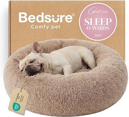 Bedsure Calming Dog Bed Medium Size Dog - Donut Washable Medium Pet Be — Controls and everyday operation